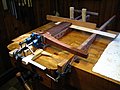 Gluing First Mortise and Tenon